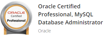 Oracle Certified Professional, MySQL Database Administrator